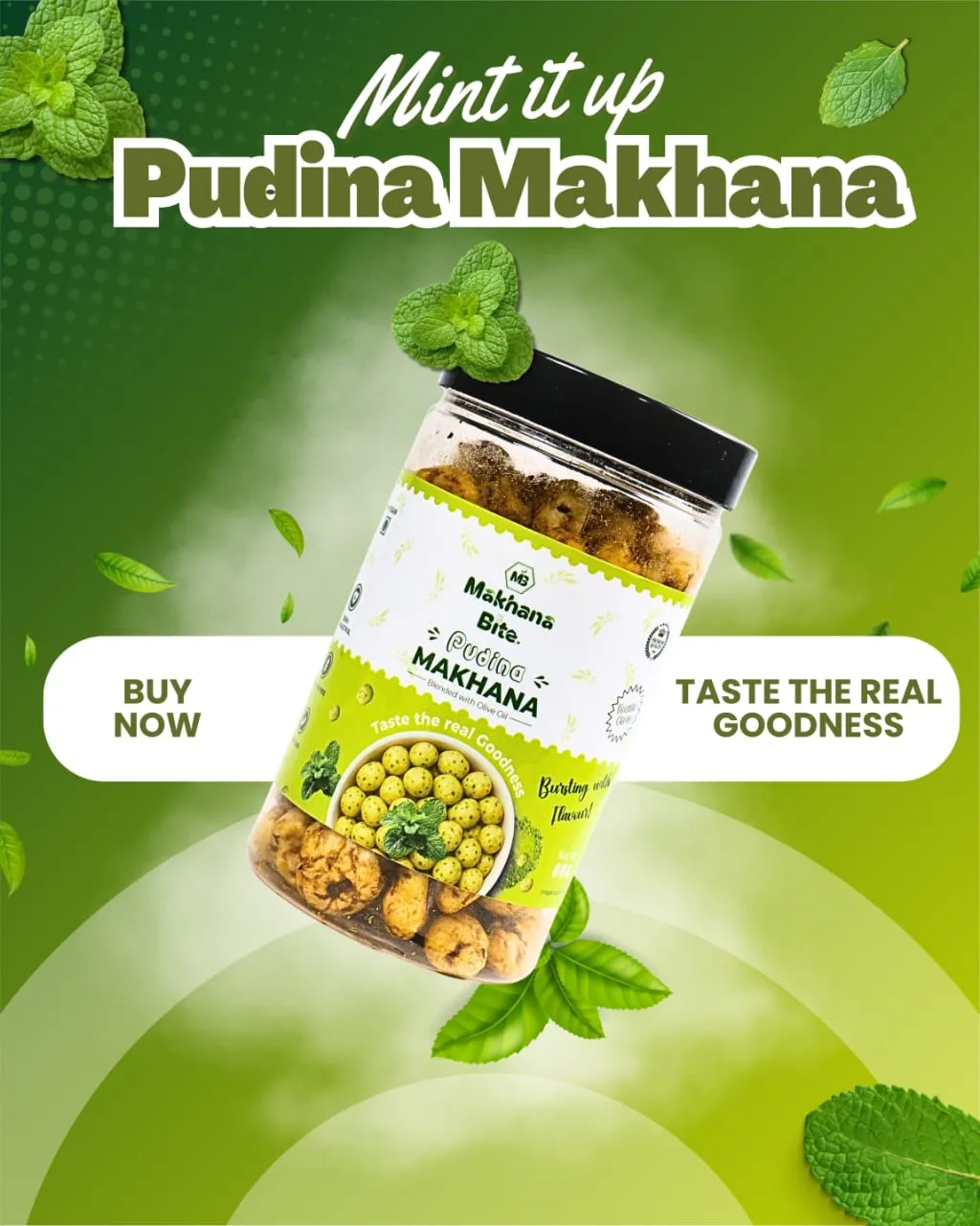 Pudina Makhana